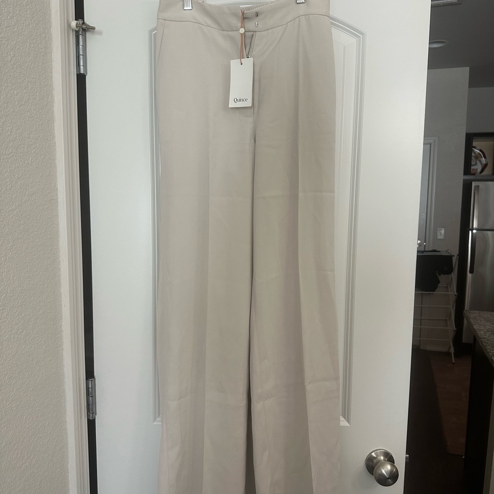 Quince Light Beige Trousers